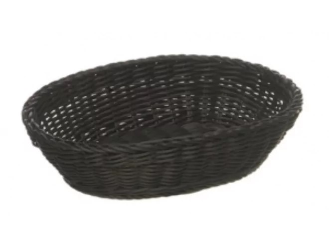 Broodmand Budget Ovaal Zwart 17cm
