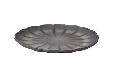 Dinerbord 28 cm Grey Flower