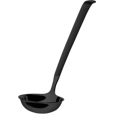 Soeplepel 31 cm 1319 Buffet 18/10 Zwart Amefa