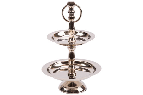 Etag&egrave;re 2-laags Zilver Cosy & Trendy