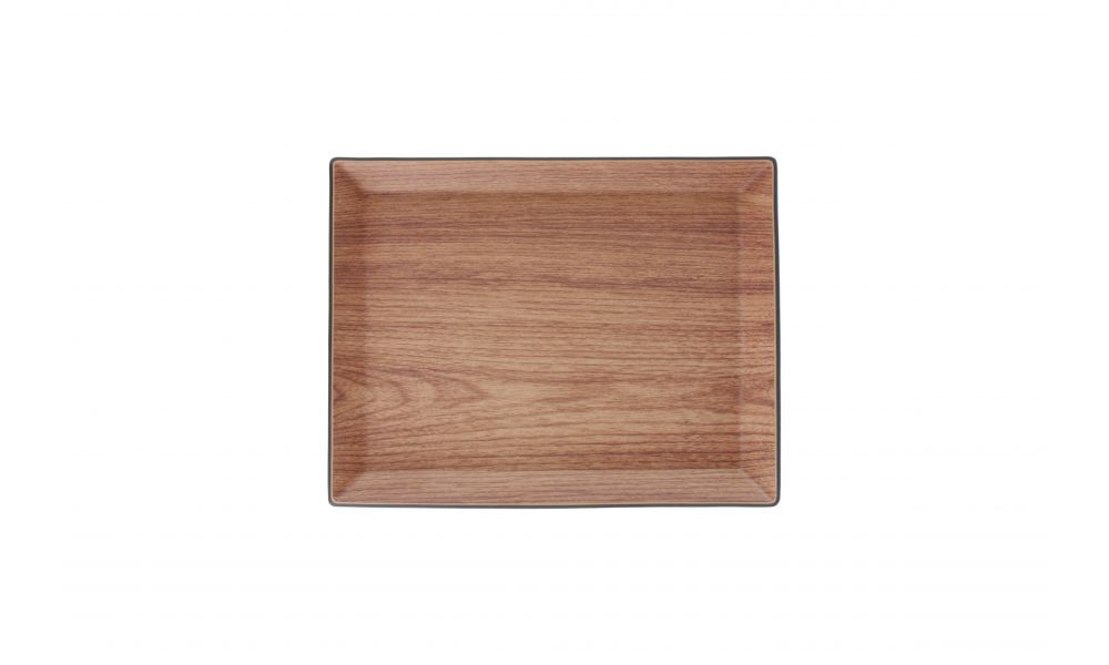 Serveerschaal 29,5 x 23 x 2 cm Bruin Buffet