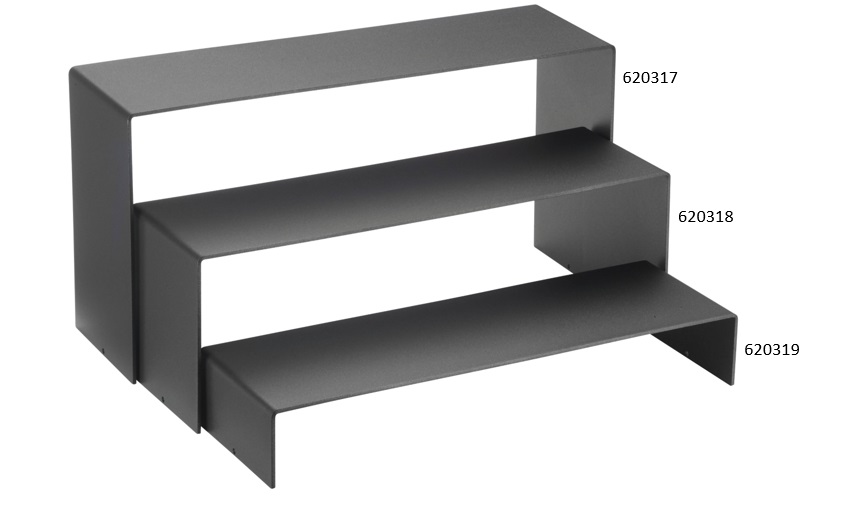 Buffetverhoger 54,7 x 17 x 8,5 cm Grijs Caleido