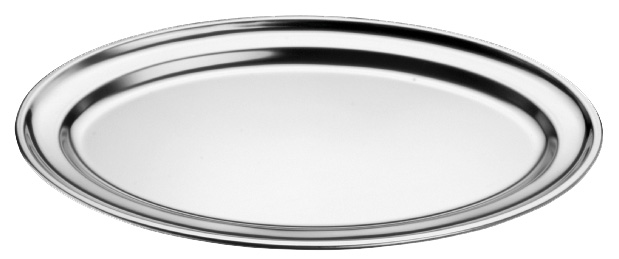 Plateau Ovaal 42 x 19 cm Pintinox Inox 18/19