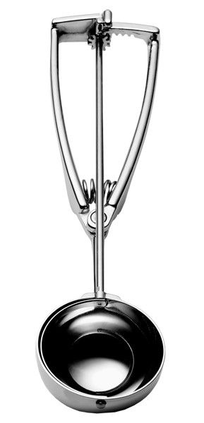 Ijsschep 5,9 cm Inox Stockel 1/16