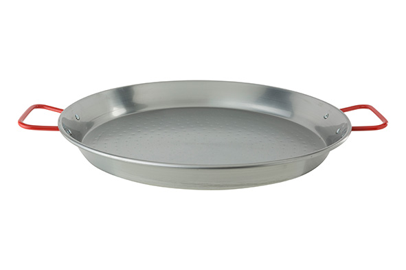Paellapan 70 cm Gepolierd Staal