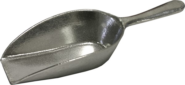 Meelschep 35 cm Aluminium