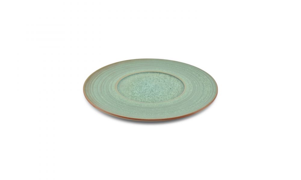 Bord 27 cm groen Terra