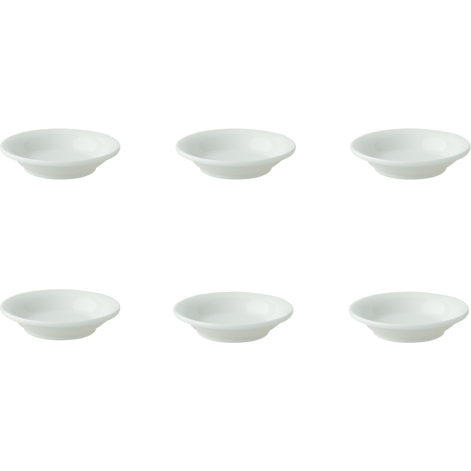 Theezakje houder Fancy Ivory set van 6