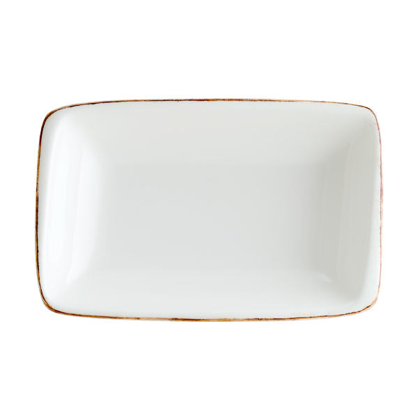 Schaal 15x9 cm Bonna Retro Off-white