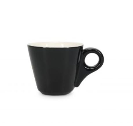 Mokka kop 8cl zwart Barista