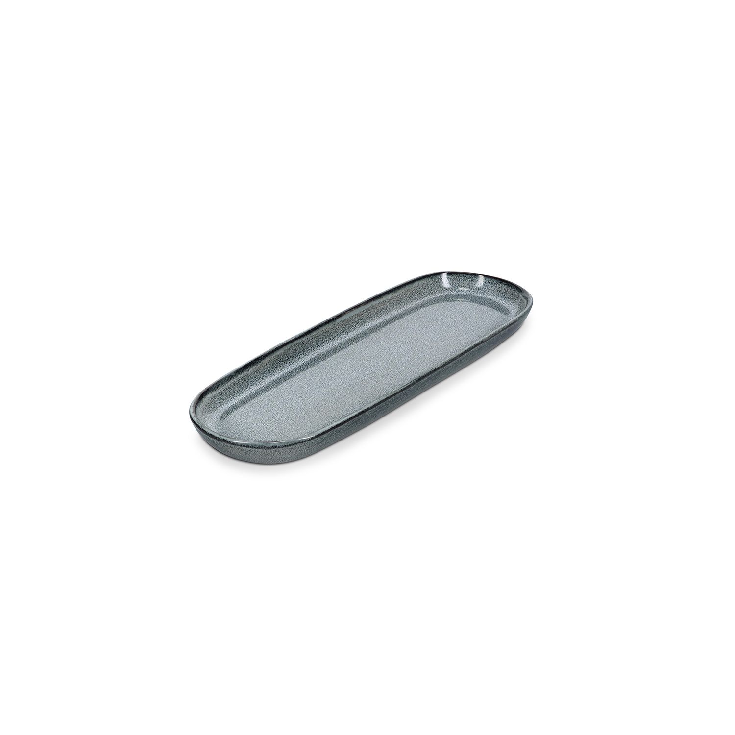 Schaal 29 x 10 cm Meridian groen/blauw