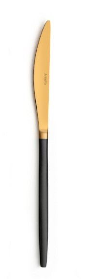 Tafelmes Soprano Amefa goud