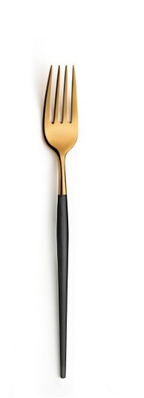 Tafelvork Soprano Amefa goud