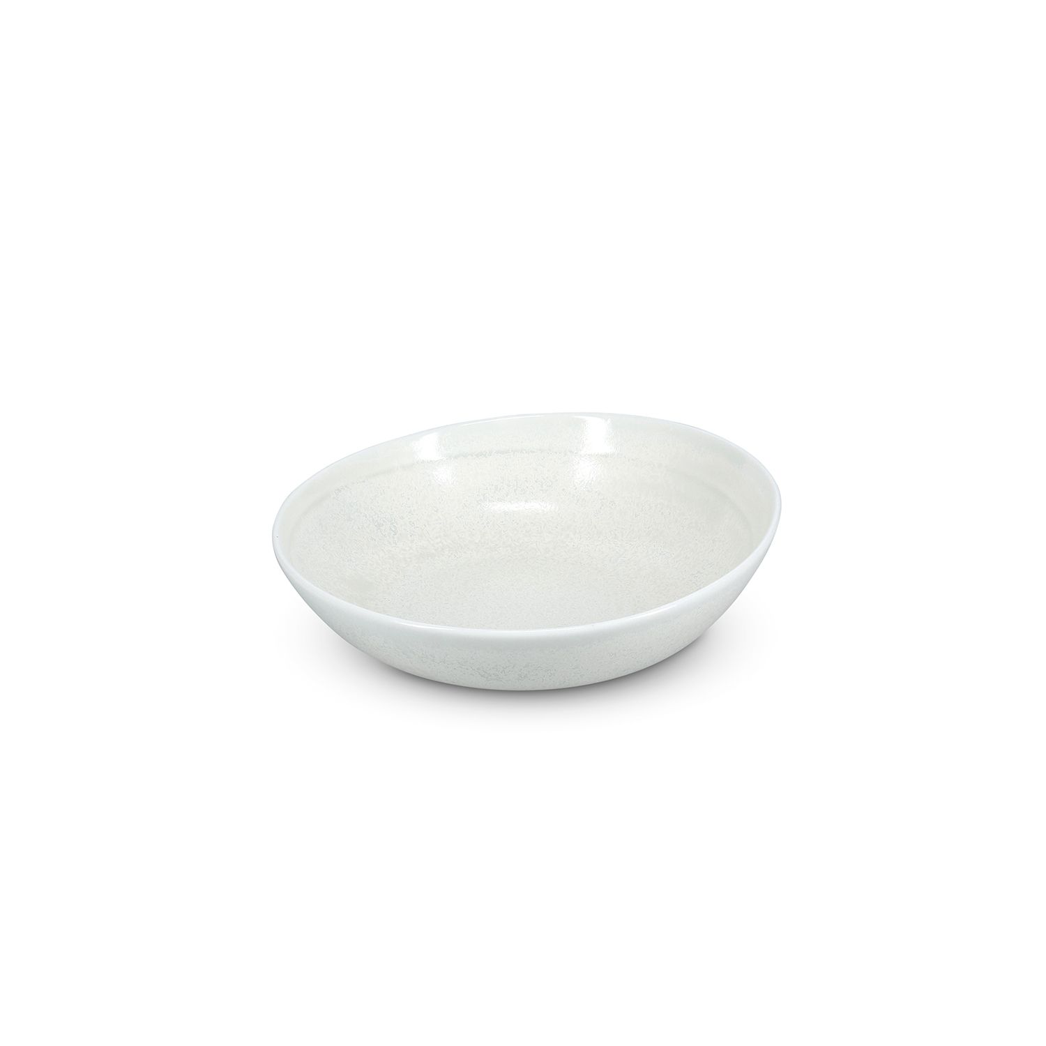 Diep bord Ceres Frost White 22x6cm