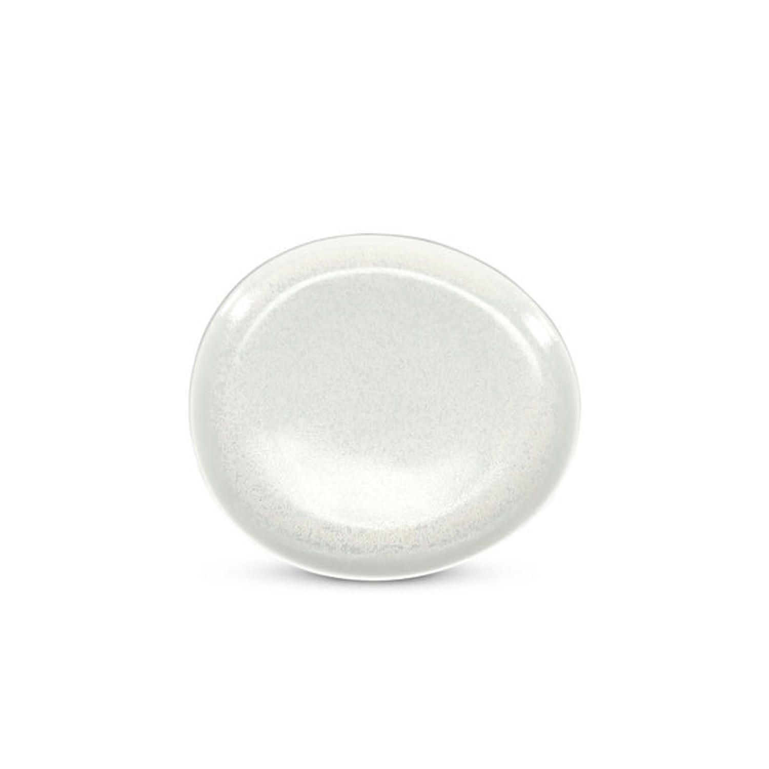 Bord ovaal 21 x 18,5 cm White Frost Ceres