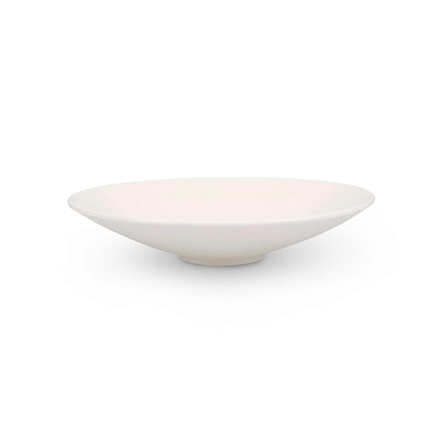Diep bord 20,5cm wit Contour