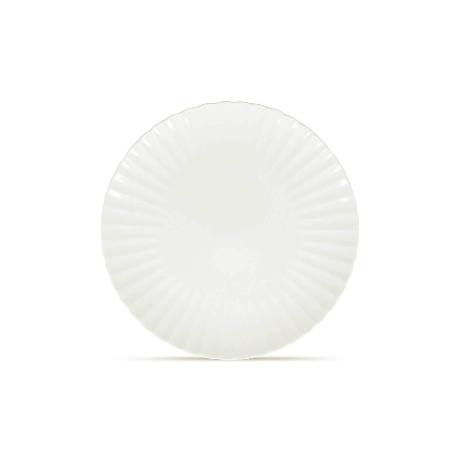 Bord 21 cm Bloom white