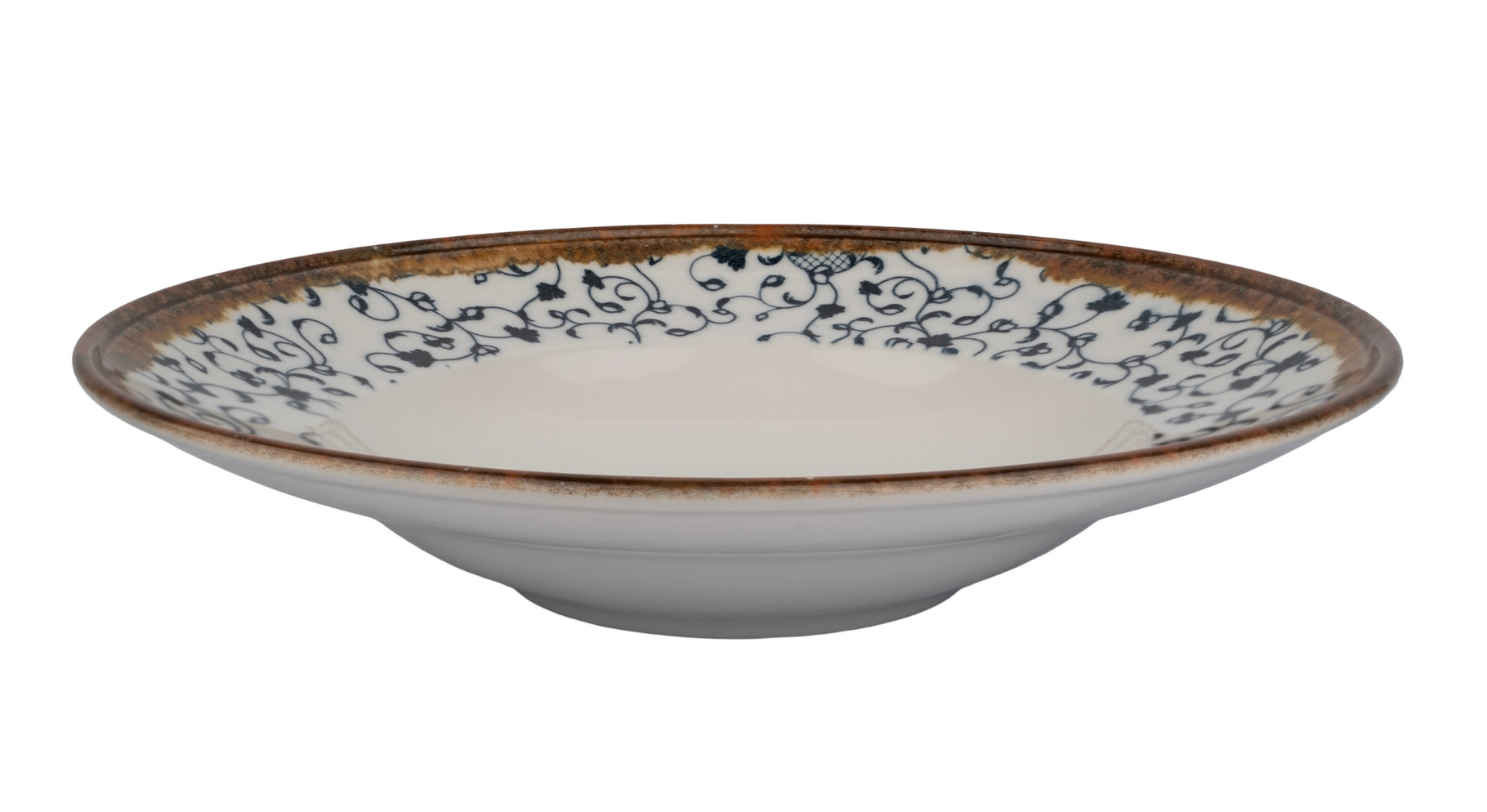 Diep bord 27 cm Fluer