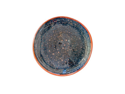 Jersey melamine bord rond bruin 21,5 cm