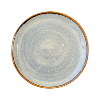 Jersey melamine bord rond grijs 27 cm