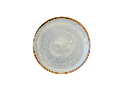 Jersey melamine bord rond grijs 21,5 cm