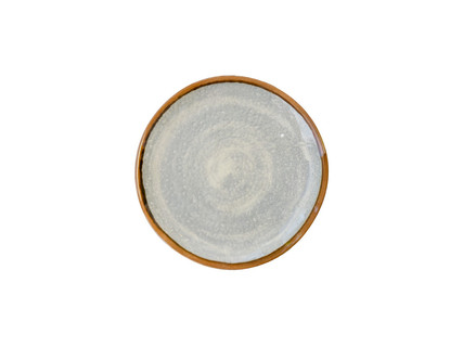 Jersey melamine bord rond grijs 16 cm