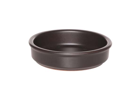 Tapas schaaltje zwart 140mm