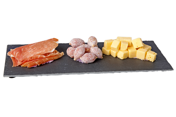Leisteen bord 30x12 cm