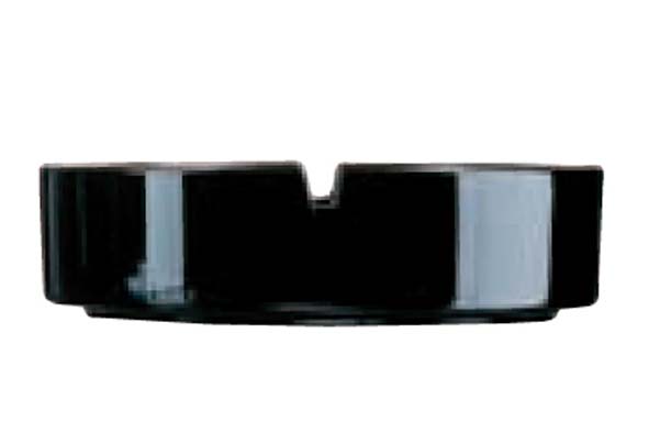 Asbak zwart 8,5 cm Horeca