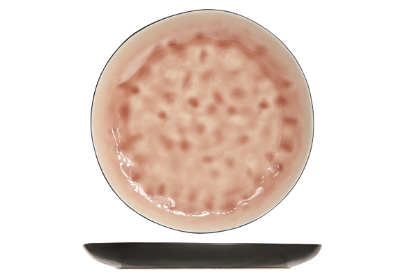 Bord rond 20 cm Laguna Old Rose