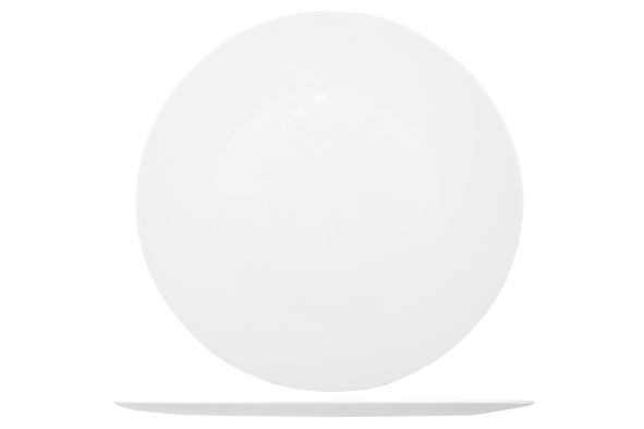 Pannenkoekenbord wit 33 cm Ronda
