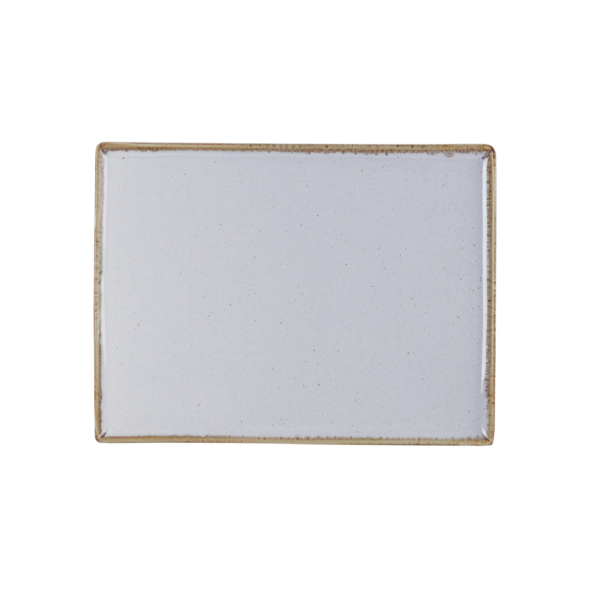 Schaal rechthoekig 35 x 26 cm Stone