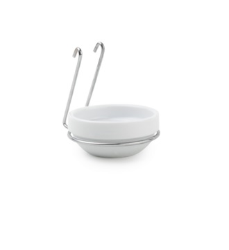 Sausbakje 7 cm in metalen houder