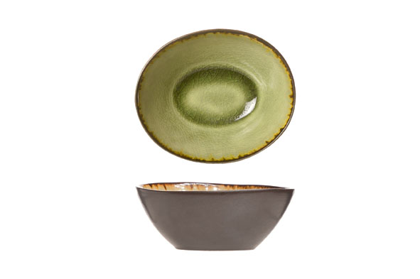 Schaaltje 10,5 cm ovaal Mossa