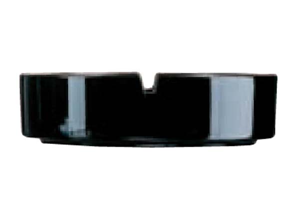 Asbak zwart 10,7 cm Horeca
