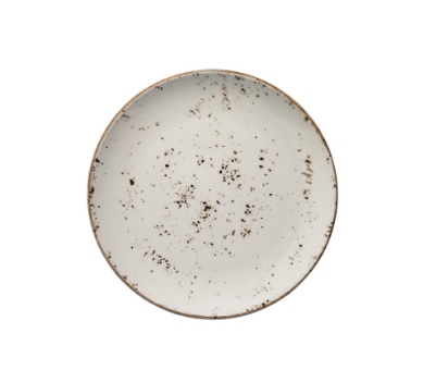 Bord 21 cm Bonna Grain Off-white