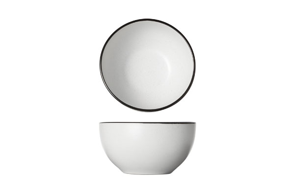 Kom 14 cm Speckle White