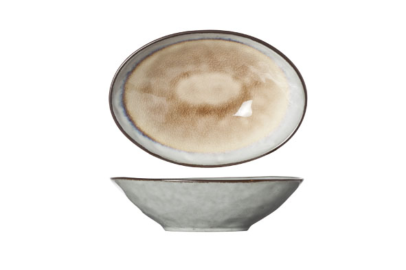 Schaal ovaal 19 x 13 cm Castor