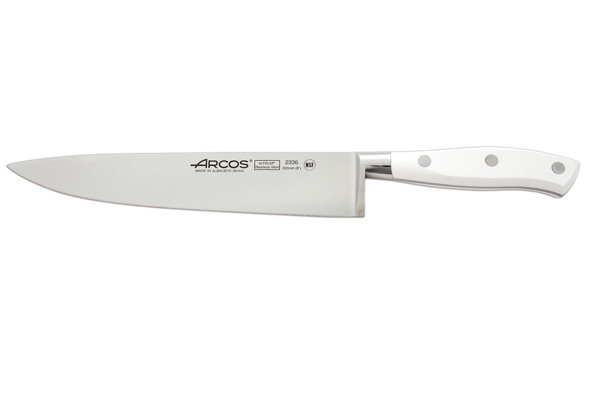 Koksmes wit 200mm Riviera Arcos