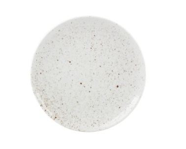 Bord rond 24 cm Terrene wit