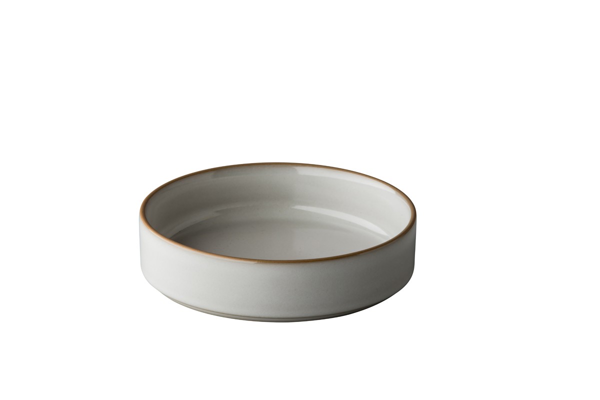 Bord 15 cm stapelbaar Q Authentic Japan Wit