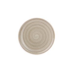 Bord plat 25 cm Aura Terrain Beige