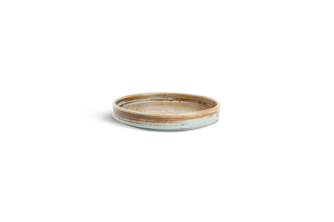 Bordje 17,5 cm Escura Brown Green