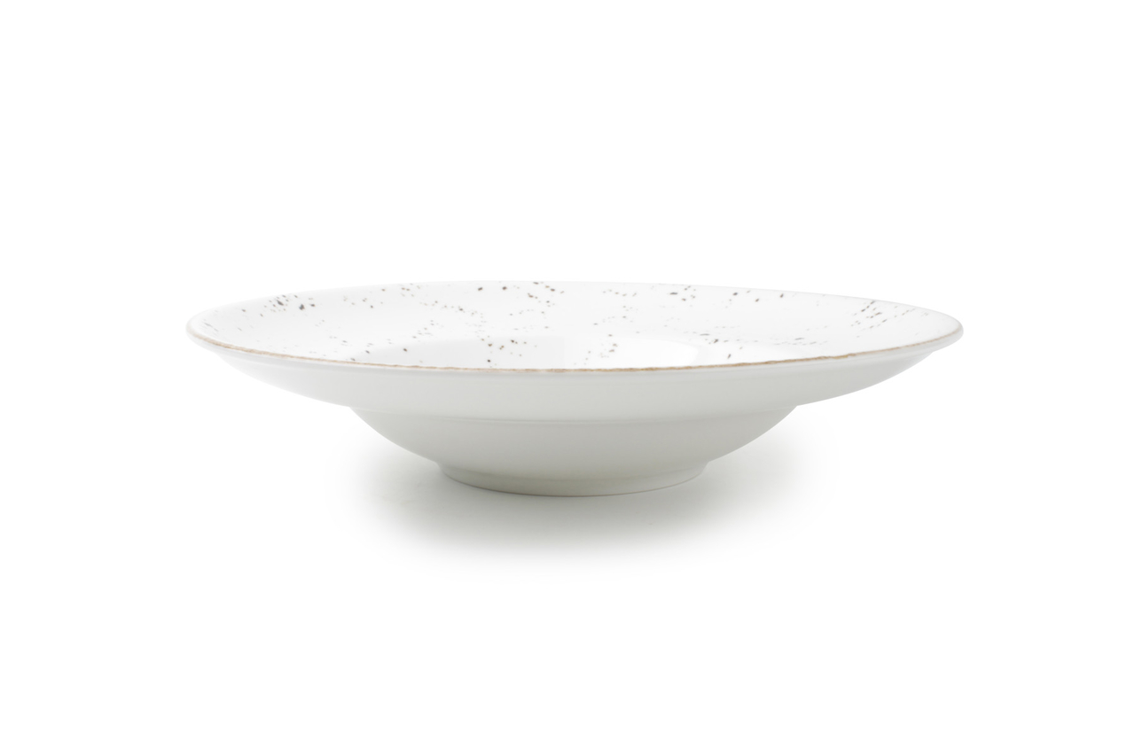 Pasta bord XL 30 cm Beige Grain