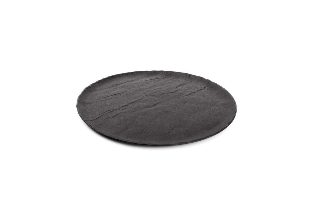 Serveerschaal 33 cm Livelli zwart