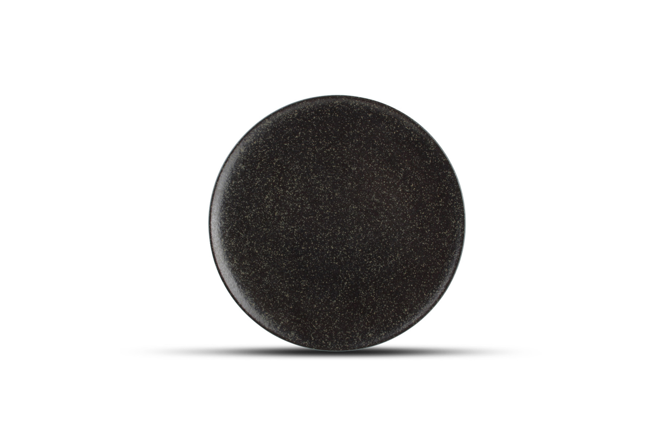 Bord plat 21 cm Royal zwart