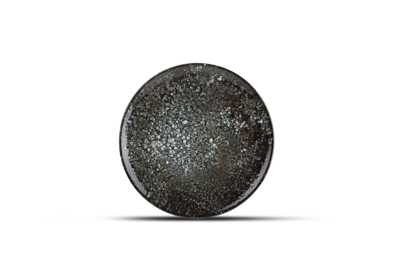 Bord plat 21 cm Cosmos Black