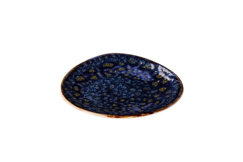 Bord 21 cm Triangle blauw Jersey