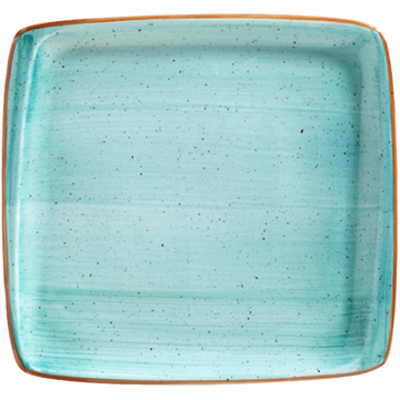 Bord vierkant 32 x 30 cm Aqua Aura