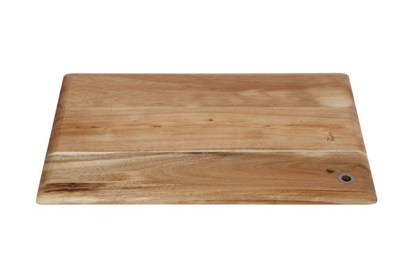 Tarief Zeebrasem delen Houten plank Acacia 38 x 26,5 cm - bordenenzo